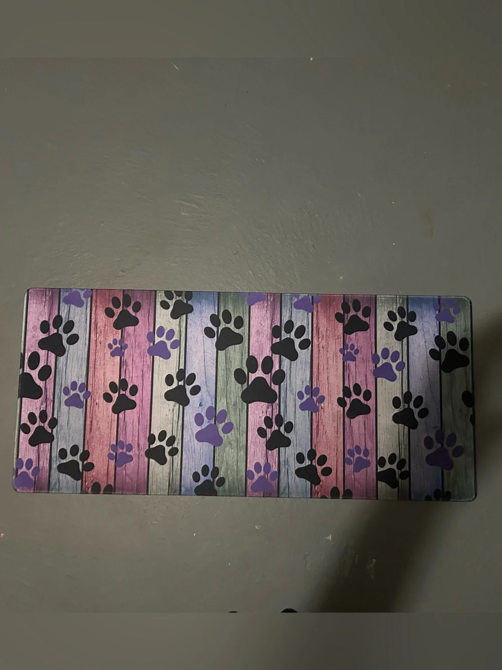 Paw Print Desk Mat